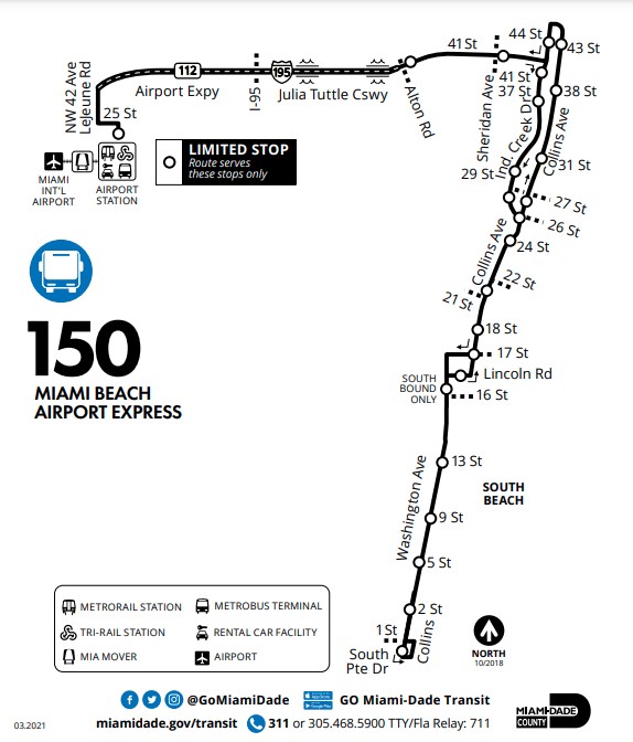 a map of a bus