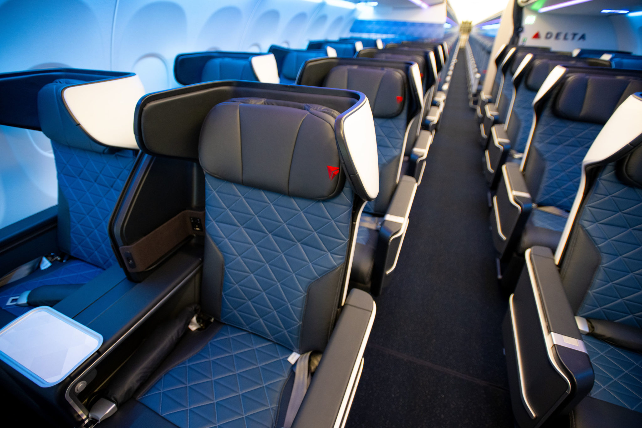 Delta A321neo First Class interior