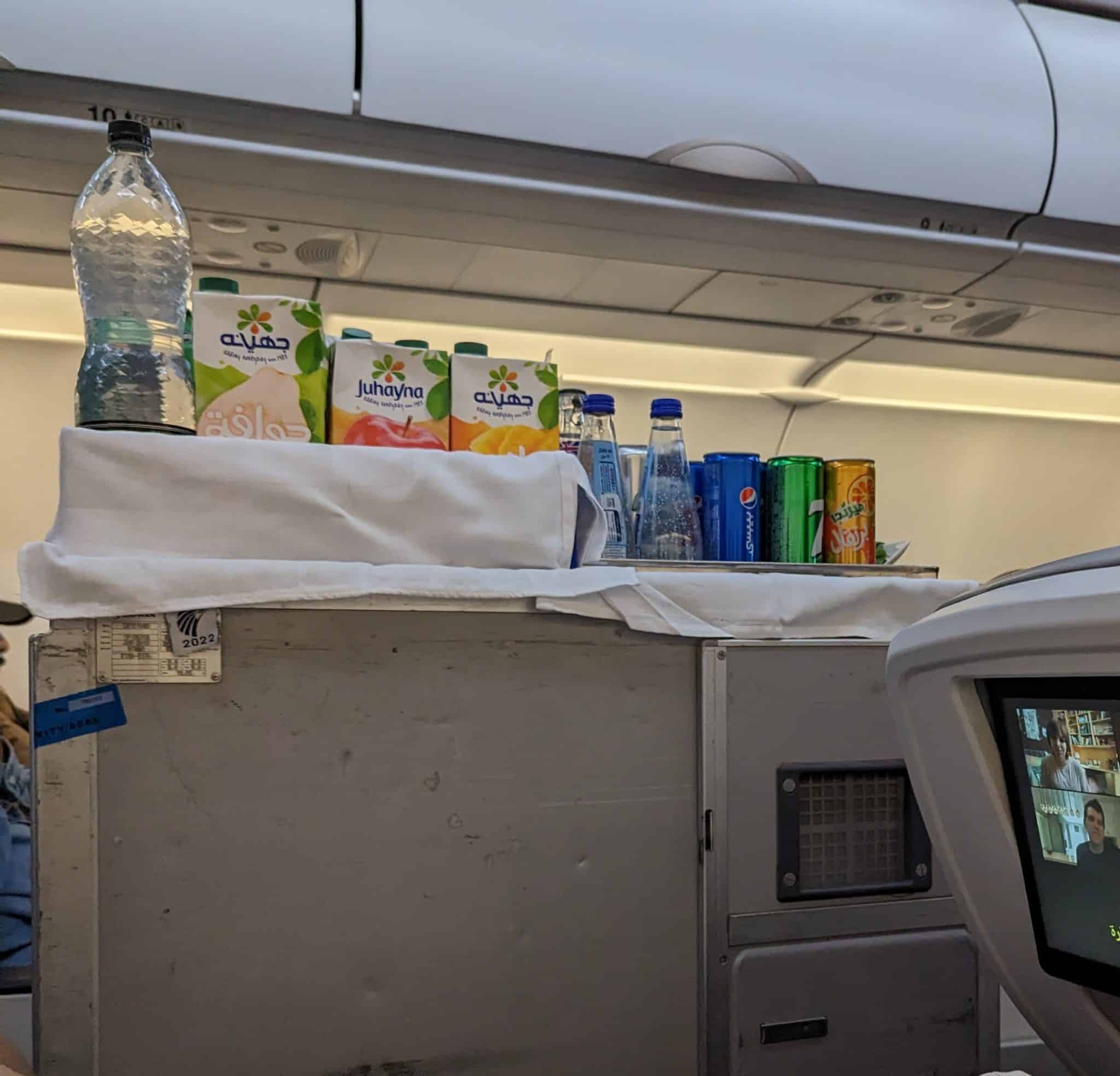 Egypt air alcohol