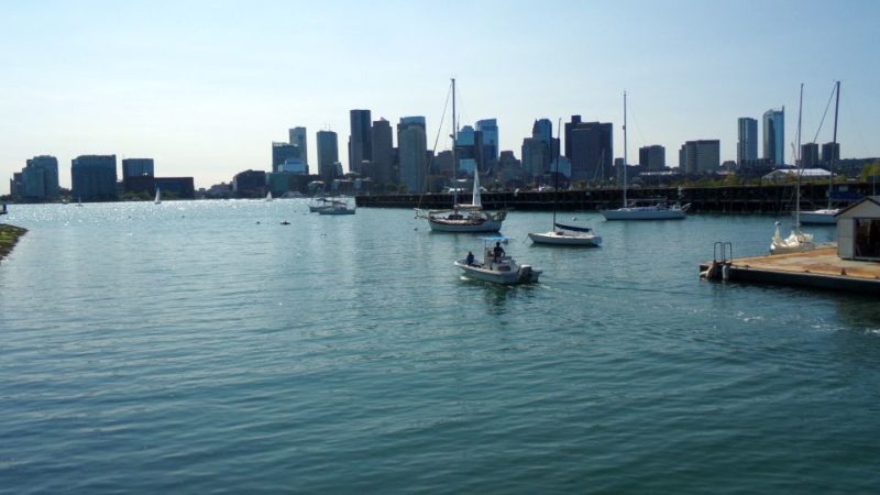 Boston skyline from Piers Park