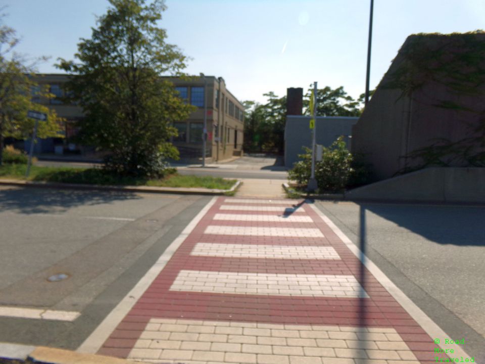 Crosswalk to Maverick Street and Eastie