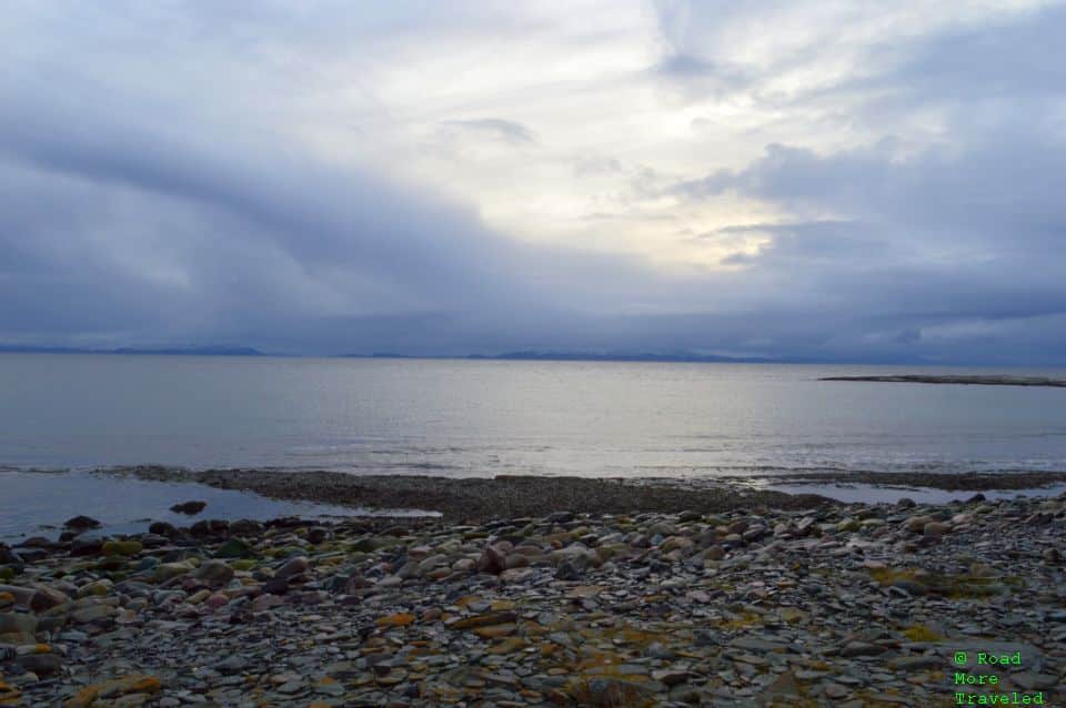 Arctic Ocean in Ekkeroy, Norway