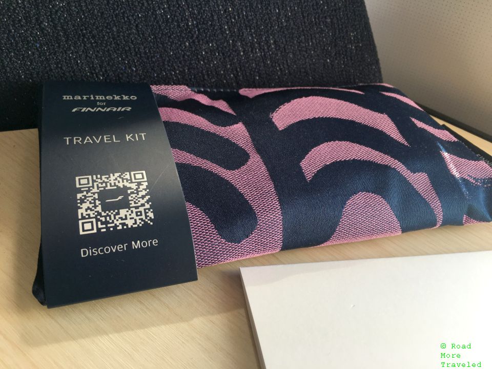 Finnair A350-900 Business Class amenity kit