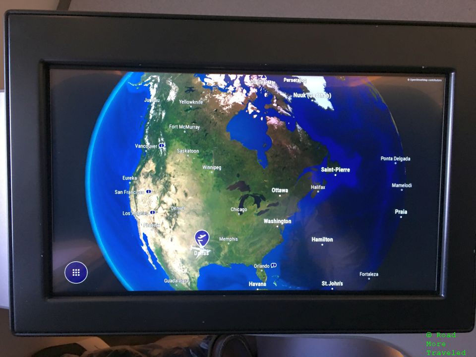 Finnair IFE moving map