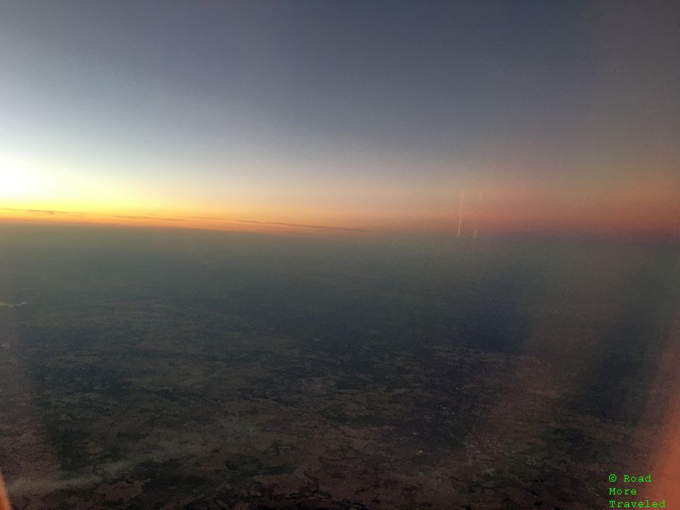 Sunset over Arkansas