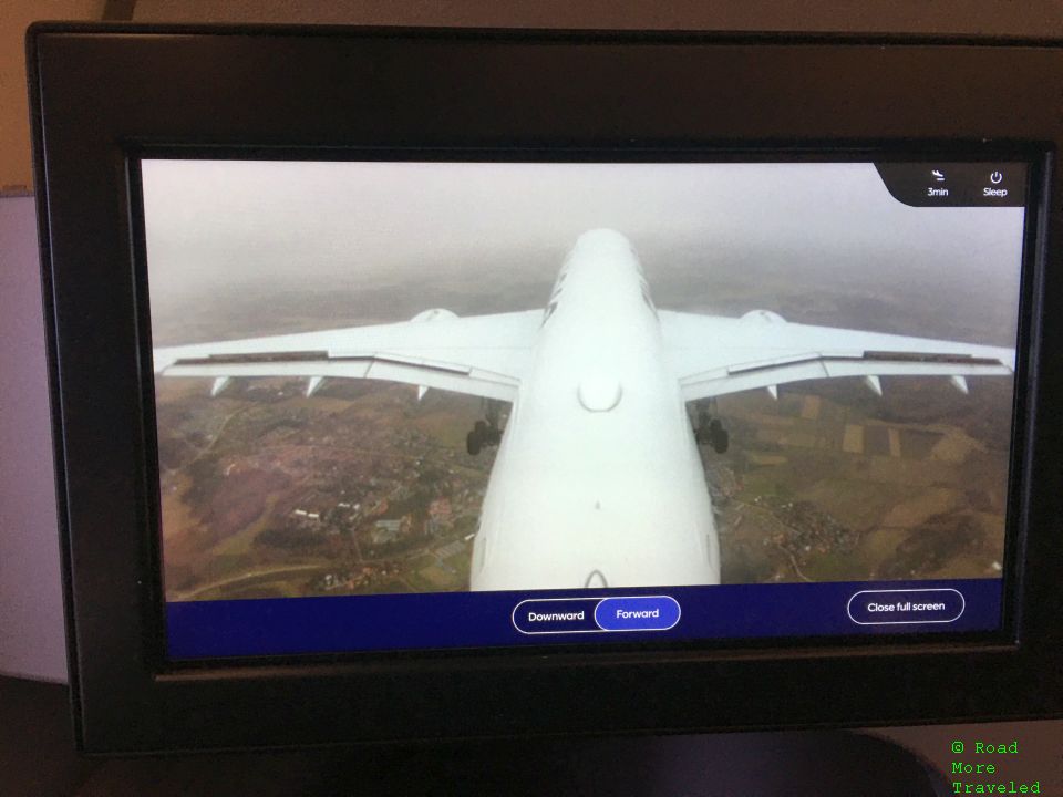 Finnair A350-900 tail camera - approach to Helsinki