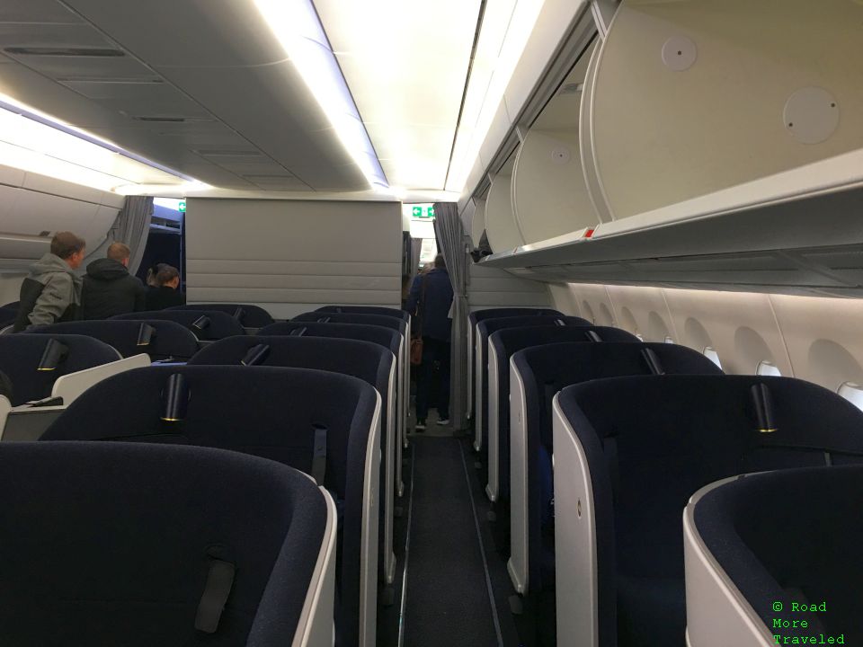 Finnair A350-900 Business Class - interior