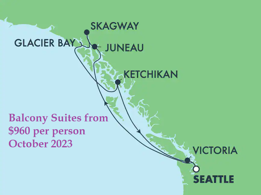 a map of a cruise ship