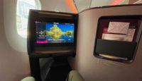 a screen on a plane