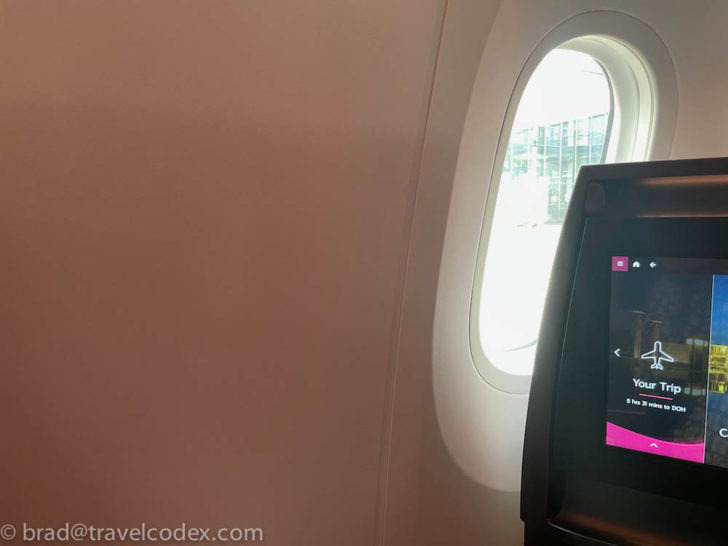 a screen on a plane