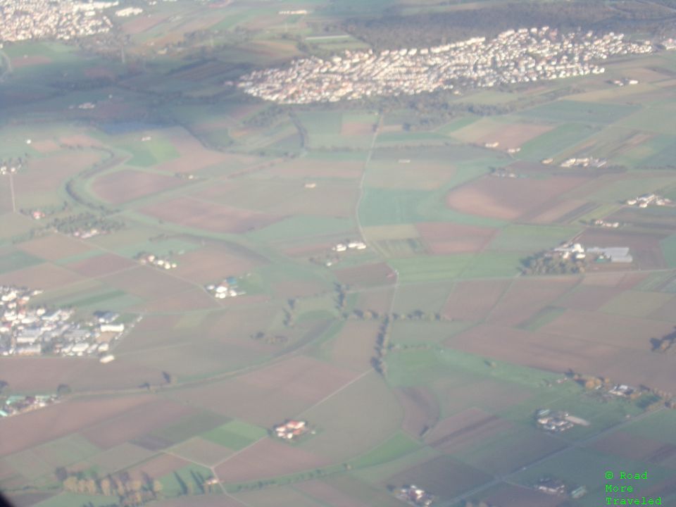 German countryside outside Frankfurt