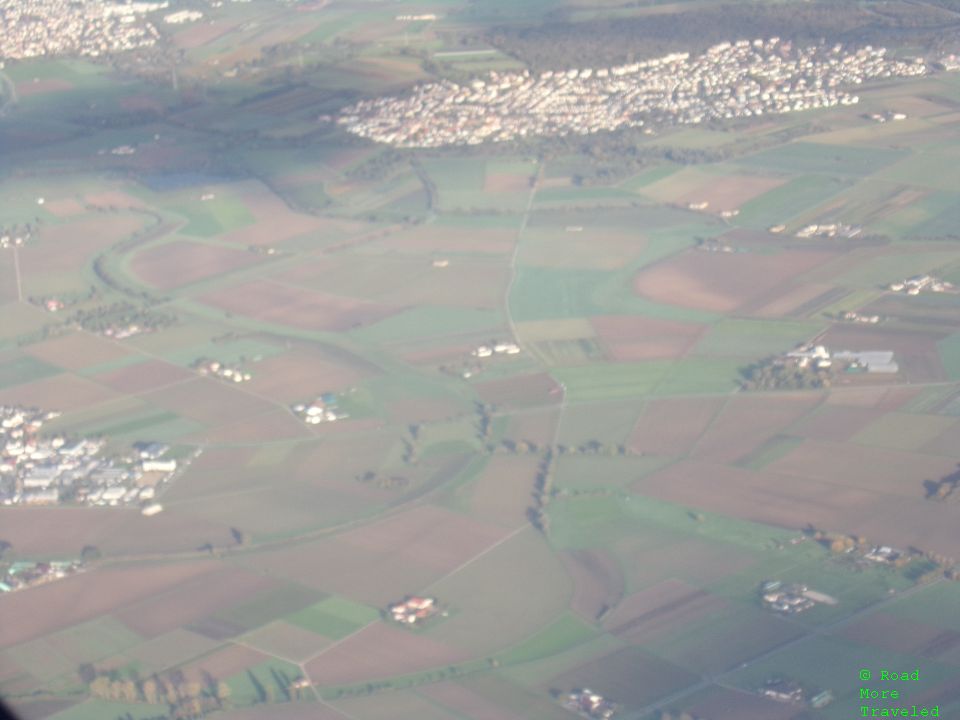 German countryside outside Frankfurt