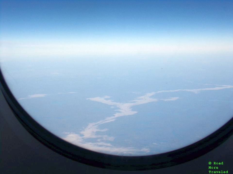 Icy landscape in northeastern Quebec