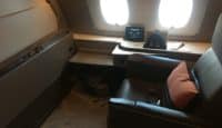 Singapore Airlines A380 Suites Class - seat and bed