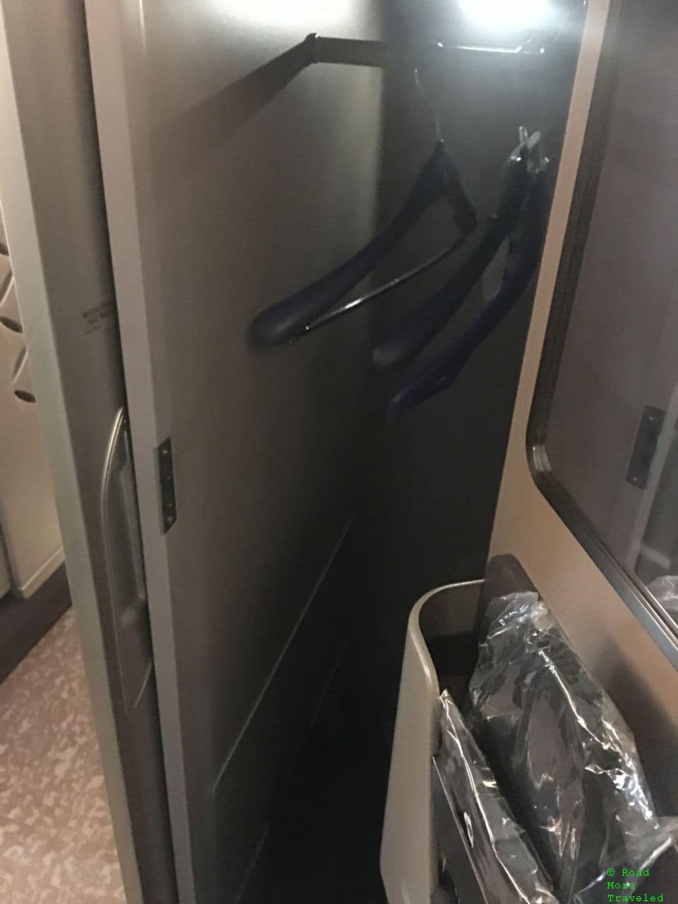 Singapore Airlines A380 Suites Class - storage closet