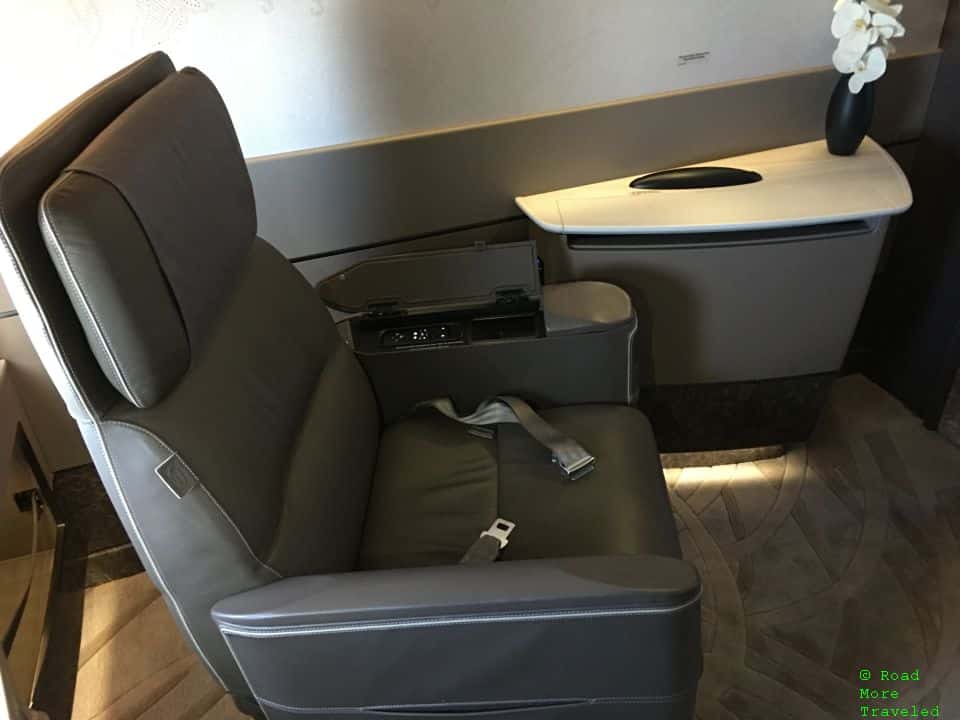 SQ A380 Suites - full left swivel