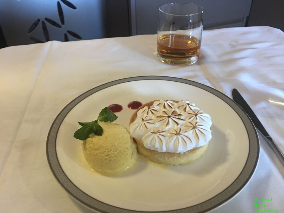 SQ A380 Suites - desert