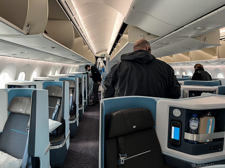 KLM Boeing 787-10 Business Class