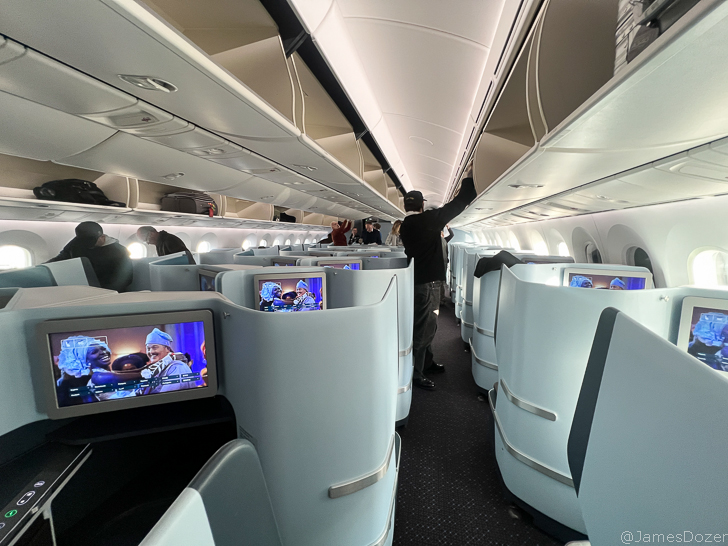 KLM Boeing 787-10 Business Class