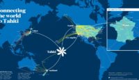 Air Tahiti Route map
