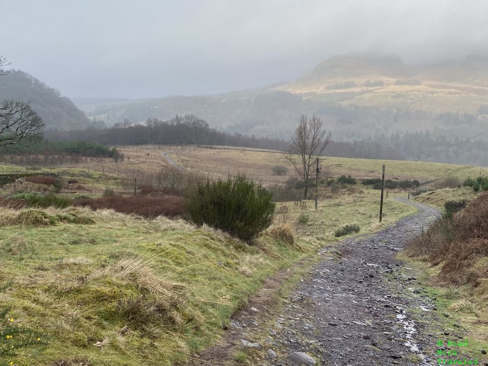 Scottish Highlands north of Glasgow