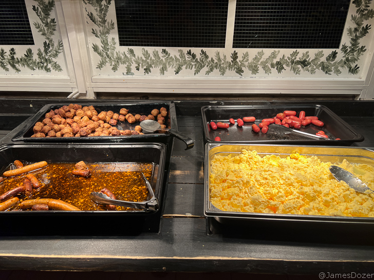 a group of food in containers