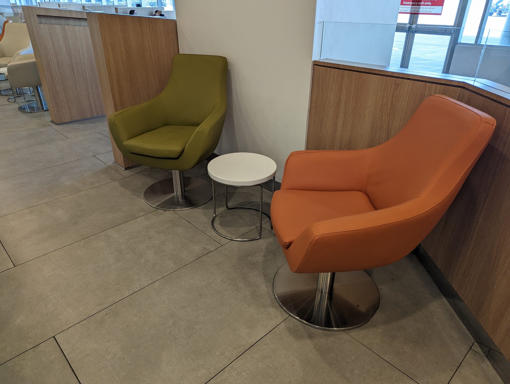 two chairs next to each other