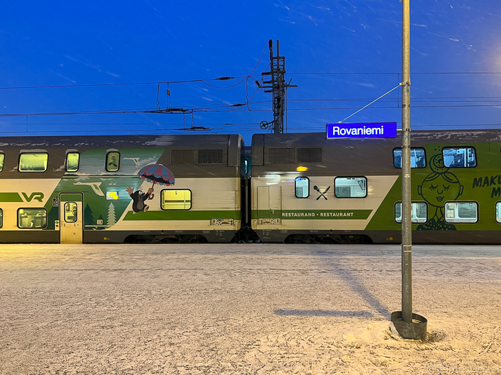 a train on the tracks