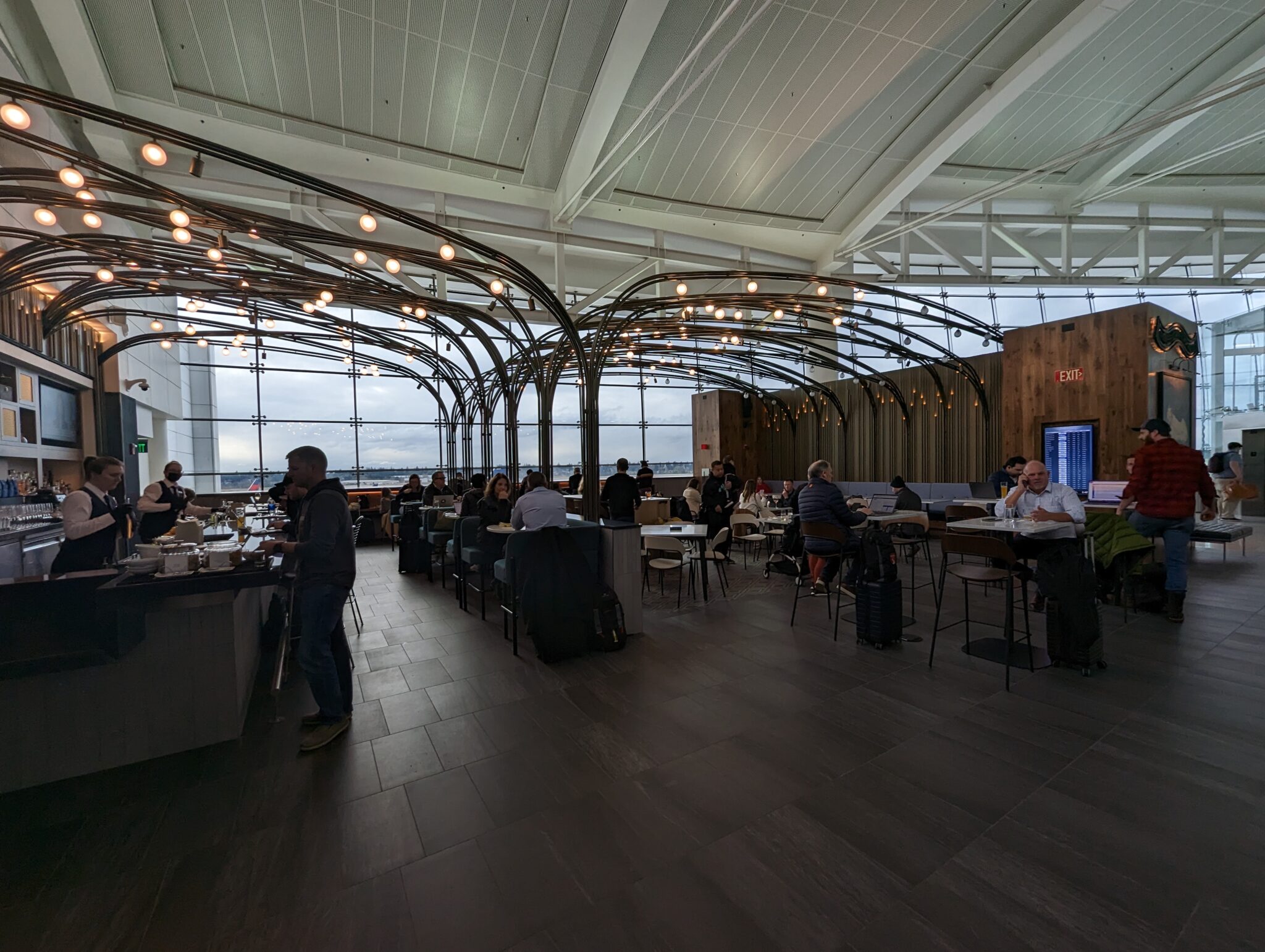 The AmEx Centurion Lounge at Seattle's Airport Just Got a Huge