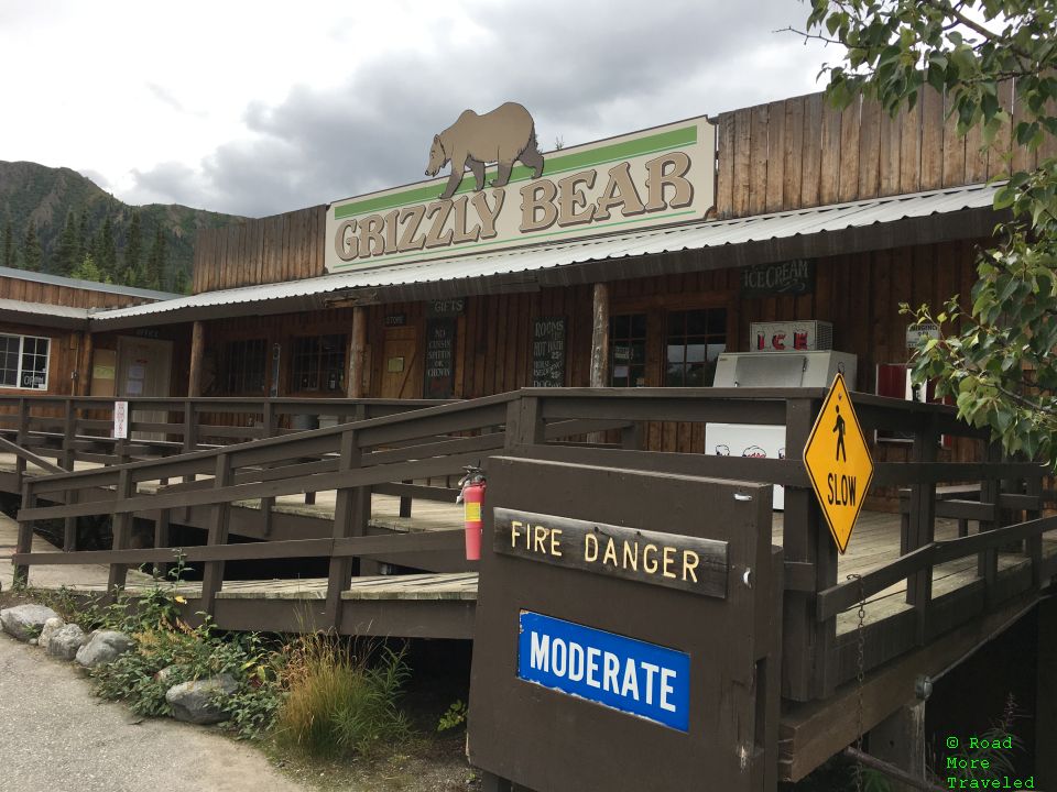 Denali Grizzly Bear Resort, Denali Park, Alaska - entrance