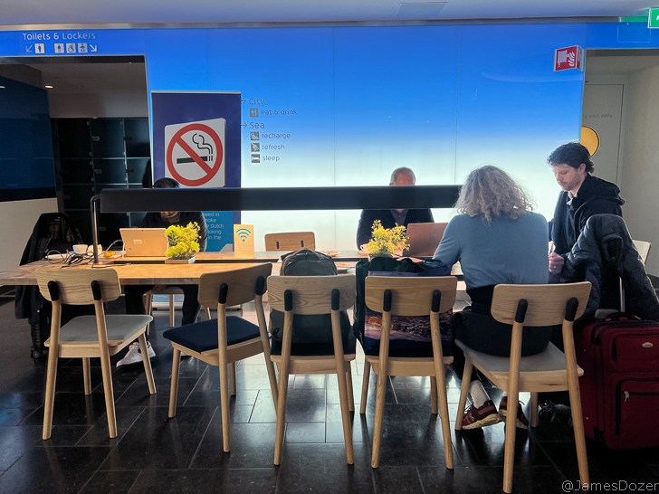 people sitting at a table
