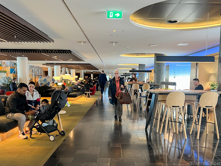 people in a building
