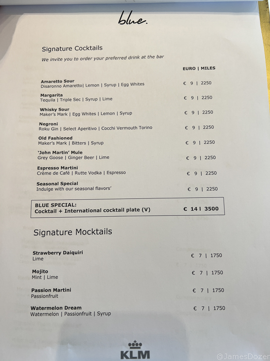 a paper with a menu