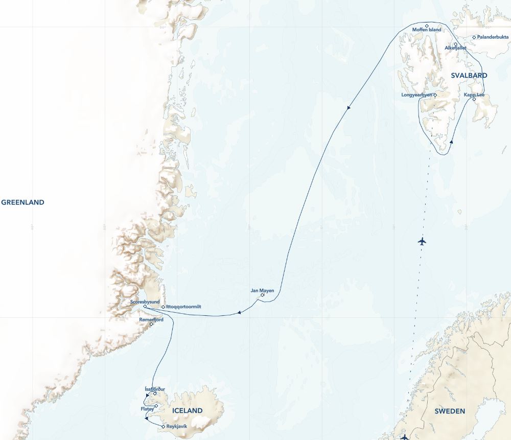 a map of the arctic