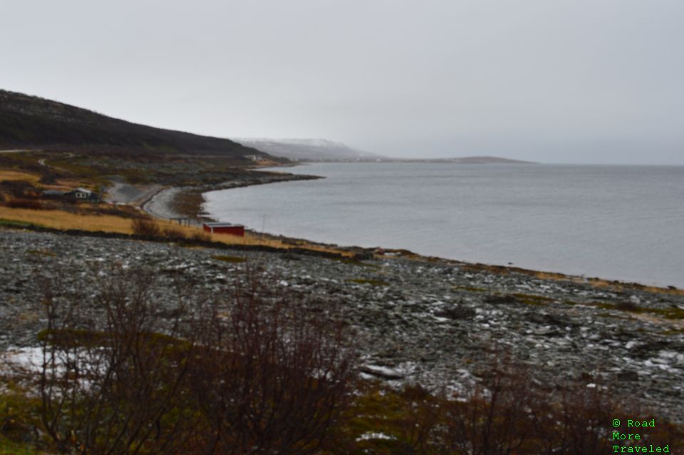 Barents Sea coast near Ekkeroy, Norway