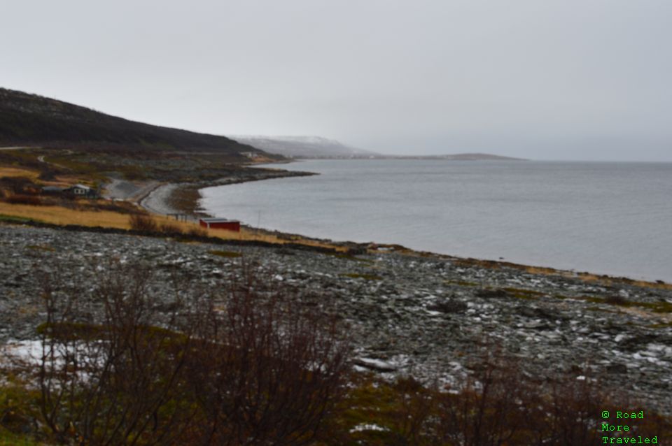 Barents Sea coast near Ekkeroy, Norway