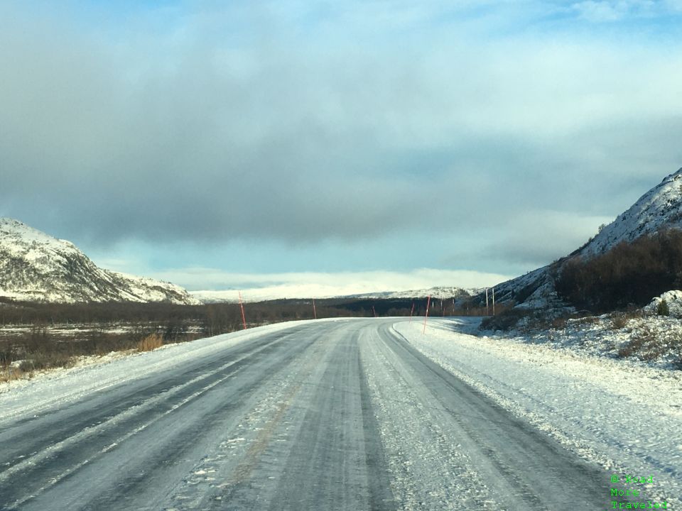 Highway E6 north of Neiden, Norway