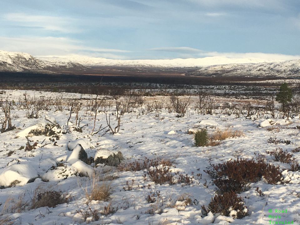 Nordic road trip to the Arctic Ocean - hiking trail north of Neiden, Norway