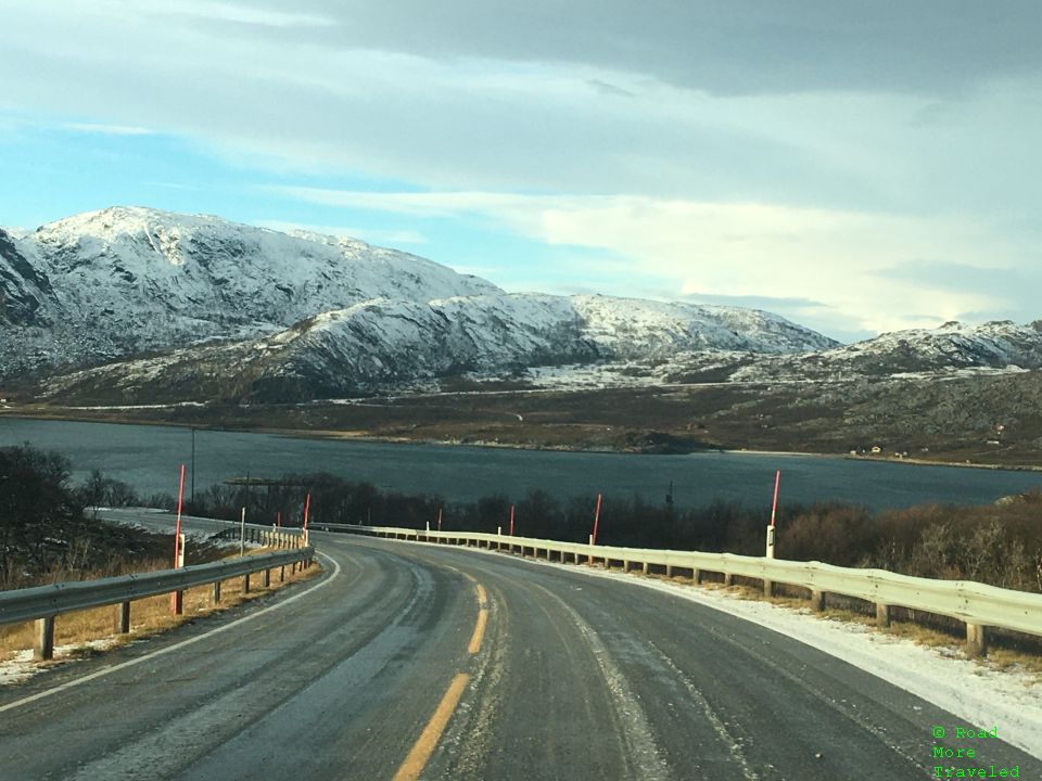 Nordic road trip to the Arctic ocean - Norwegian fjords north of Neiden