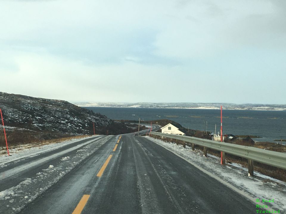 Norwegian fjord along E6 highway