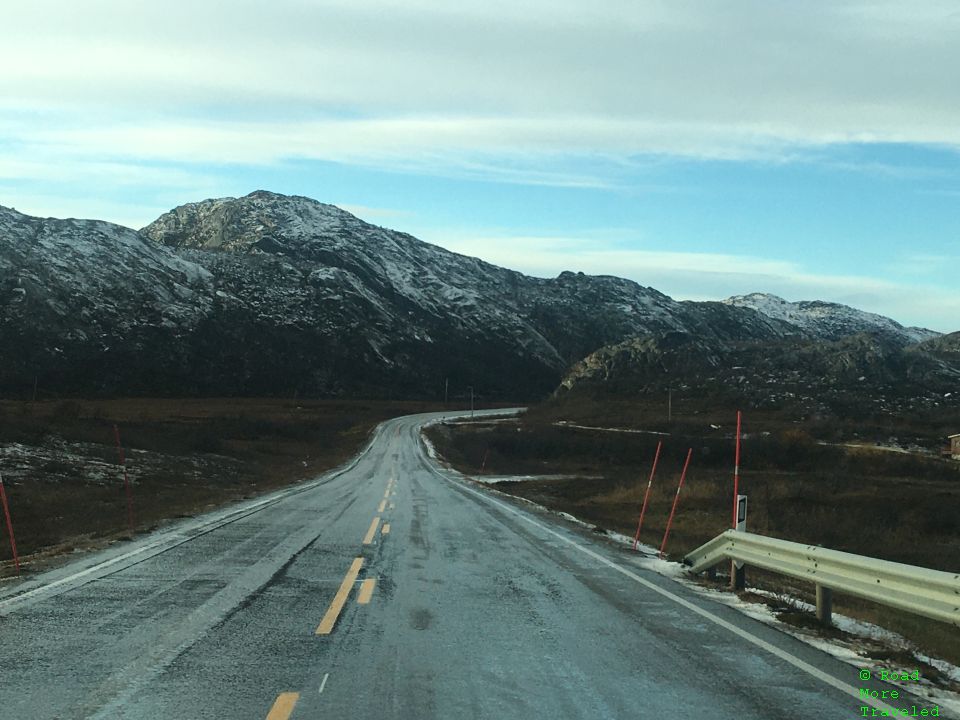 Mountains on E6 highway, north of Neiden, Norway