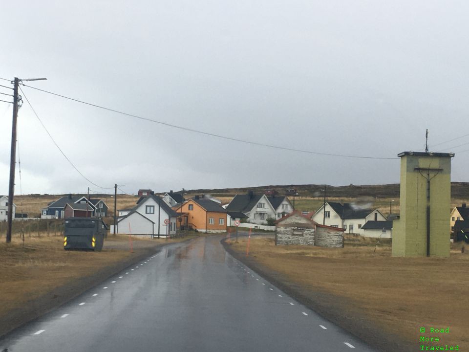 Norwegian village east of Varangarboten