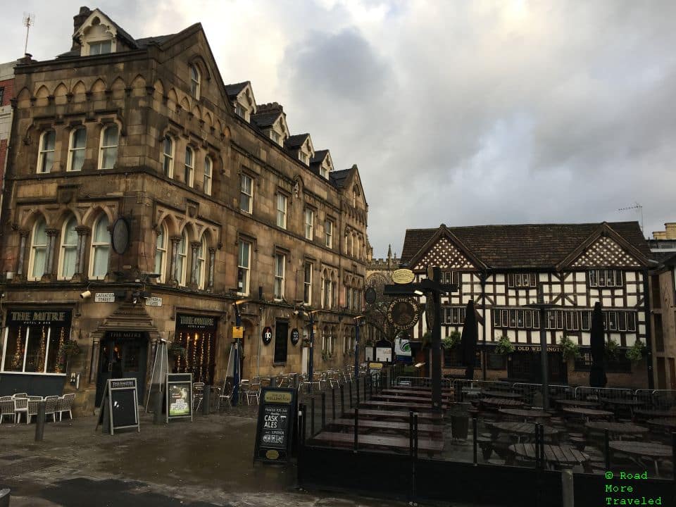 Backside of Corn Exchange Building, Manchester