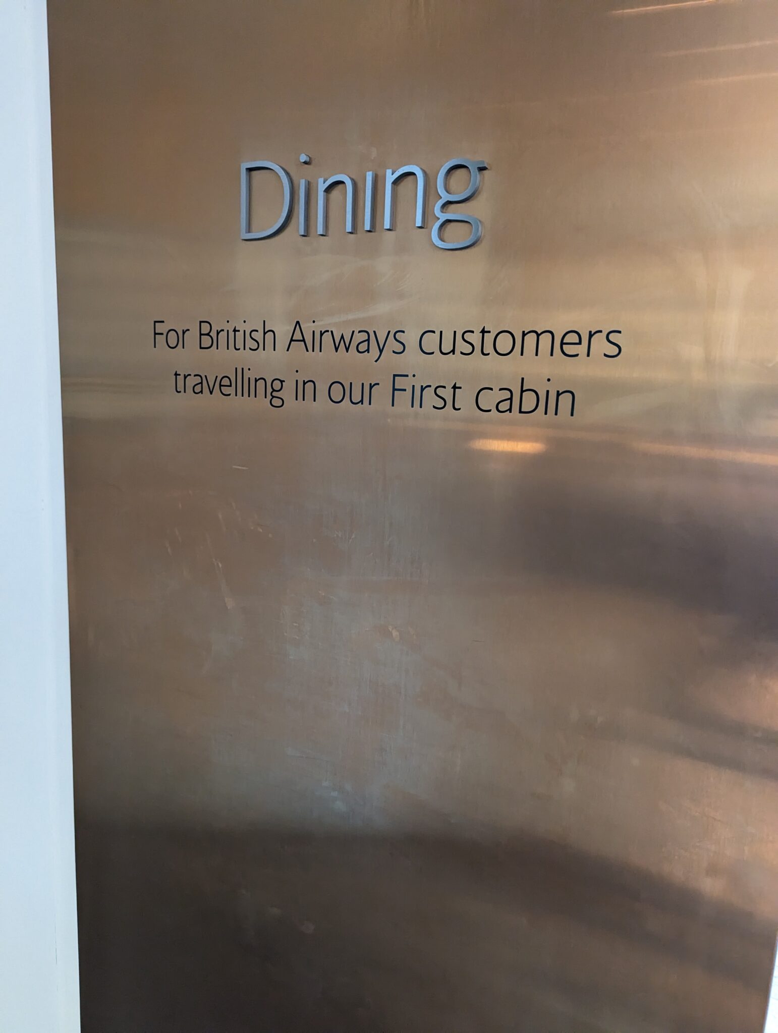 a sign on a wall
