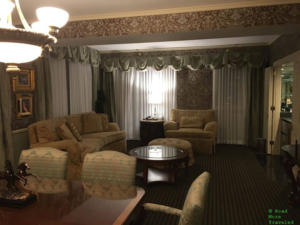 The Brown Hotel Louisville - Luxury Suite living room