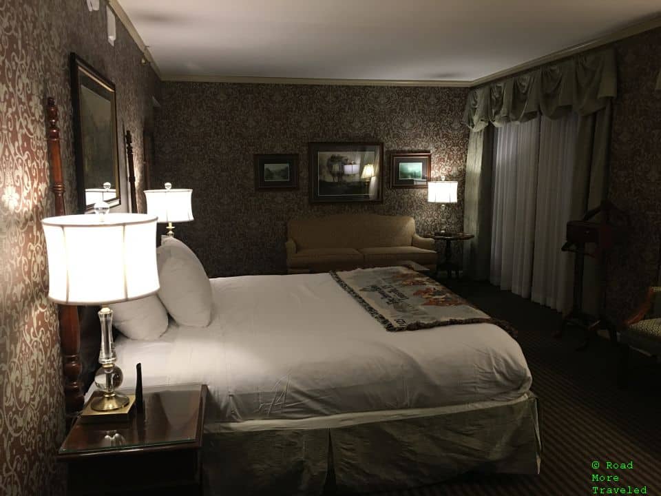 The Brown Hotel Louisville Luxury Suite bedroom