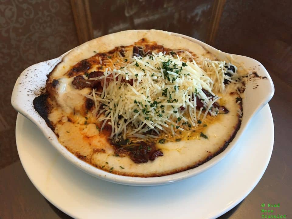 Hot Brown sandwich at The Brown Hotel, Louisville