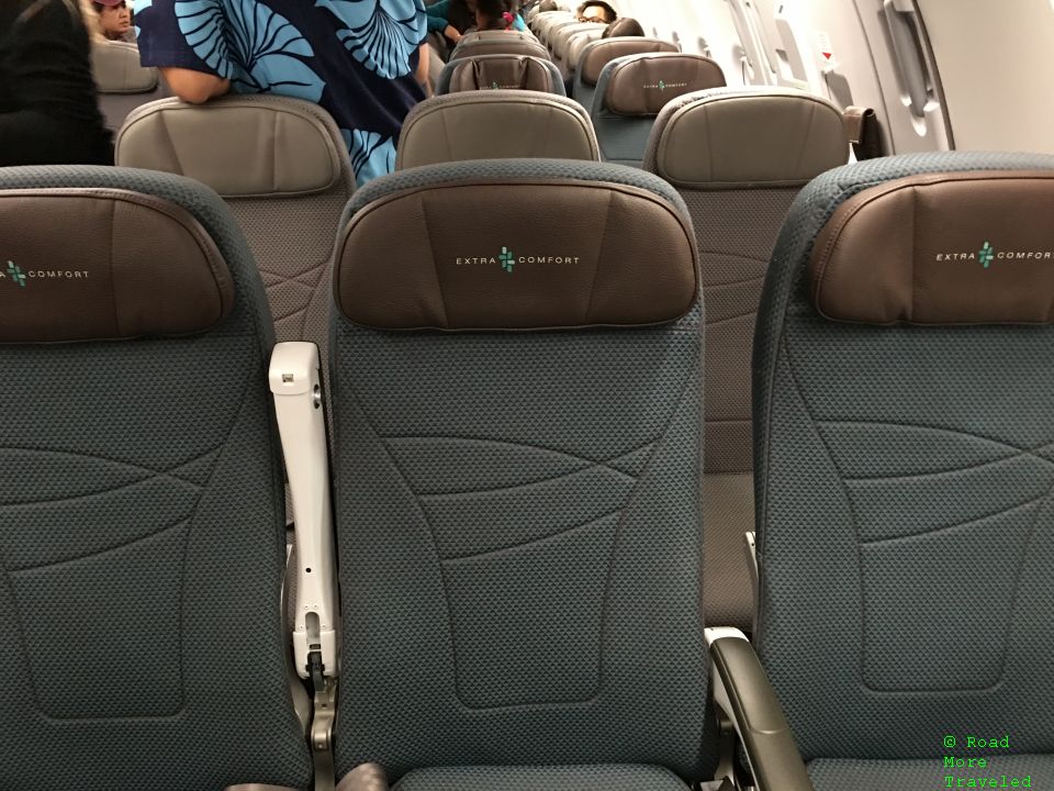 Hawaiian Airlines A321neo Extra Comfort - seating configuration