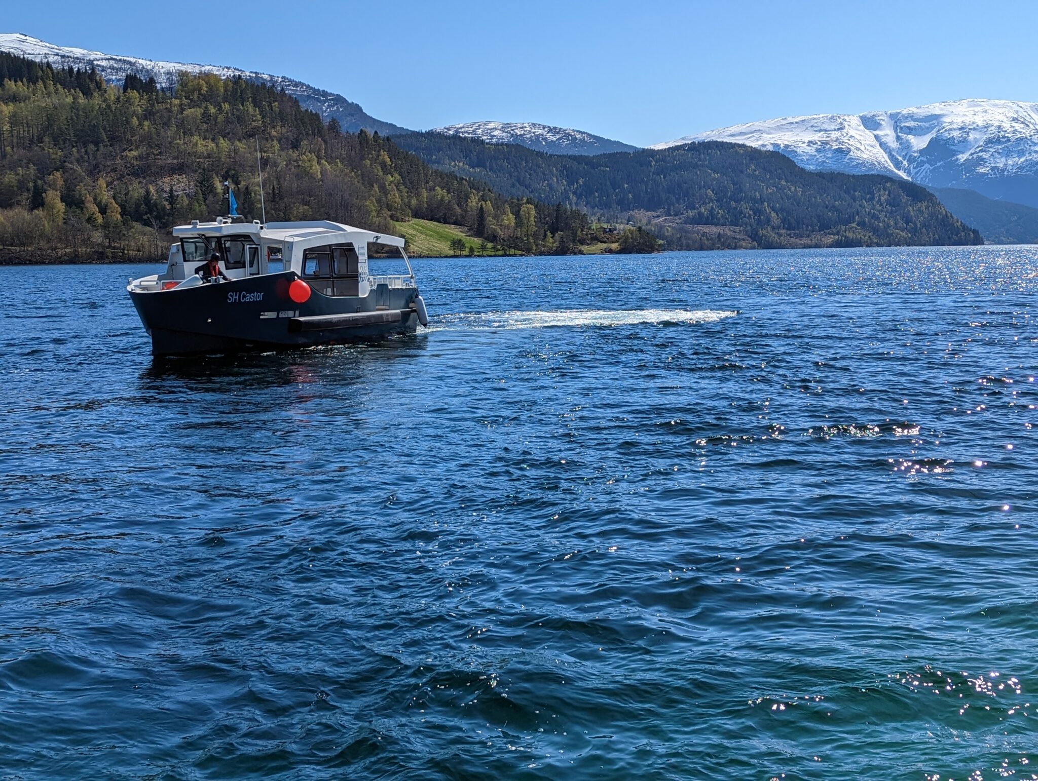 a boat on the water