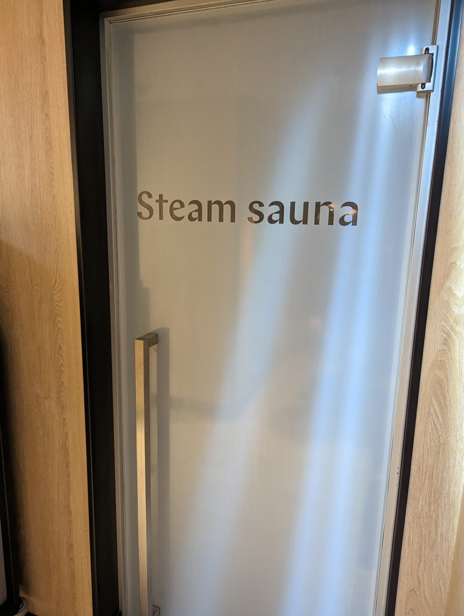 Swan Hellenic steam room